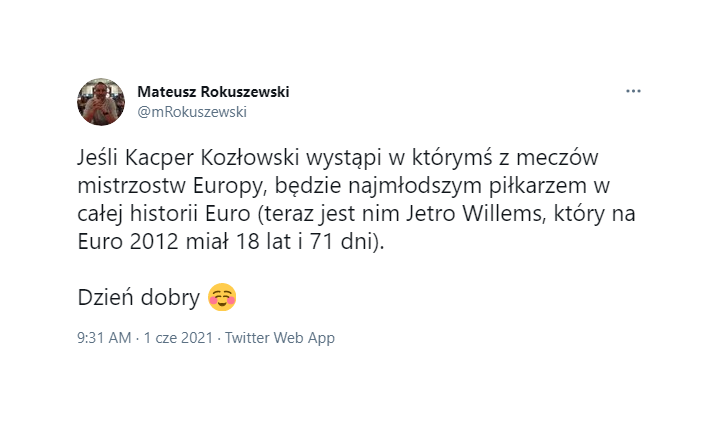 Kacper Kozłowski może POBIĆ REKORD EURO!